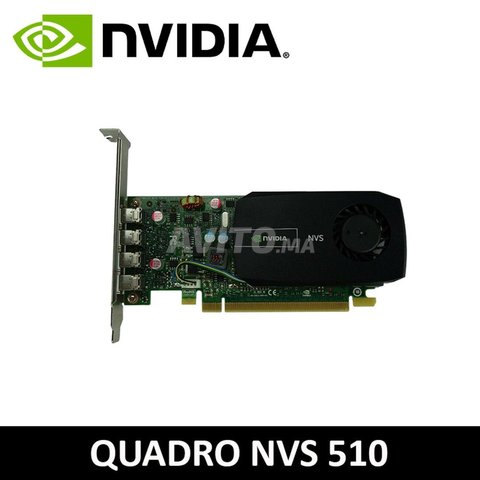 NVIDIA QUADRO NVS 510 2 Go (Remis a Neuf)
