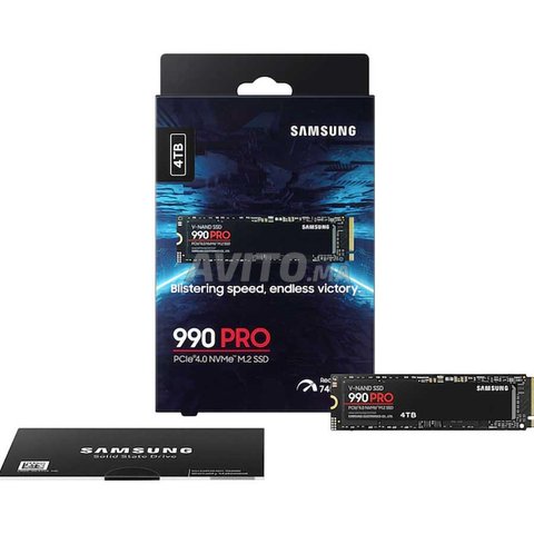 SSD 990 PRO NVMe M.2 PCIe 4.0 Disque Dur 4TB 