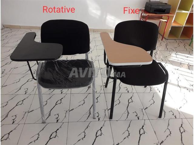 chaise écritoire/ iso /semi métallique en promo