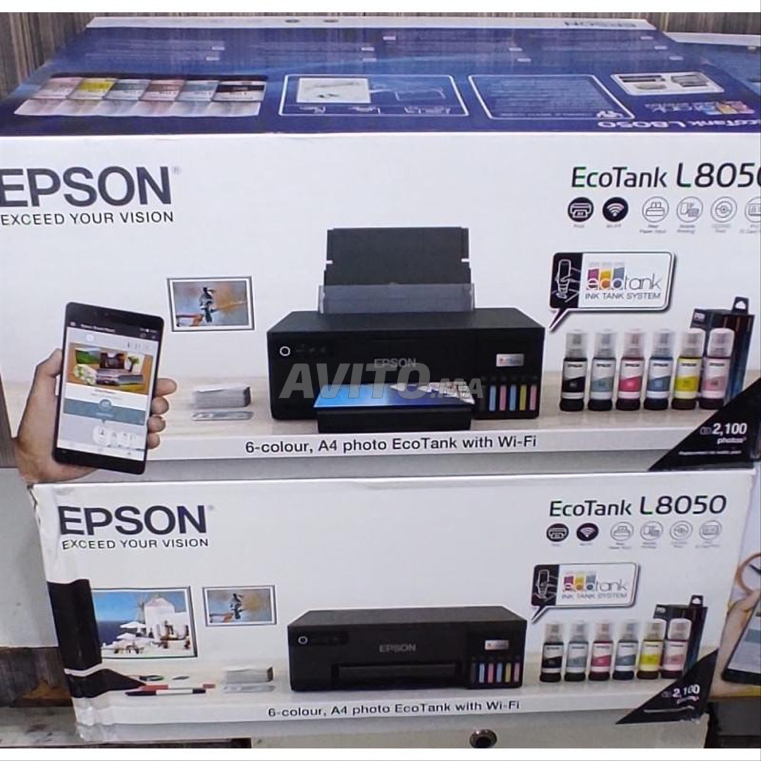 Imprimante à réservoir d'encre tout-en-un Wi-Fi Epson EcoTank L3250 A4 -  Vente matériels et accessoires informatique au Sénégal