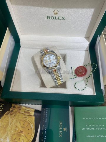 Montre Rolex Date Just Femme avec boite 