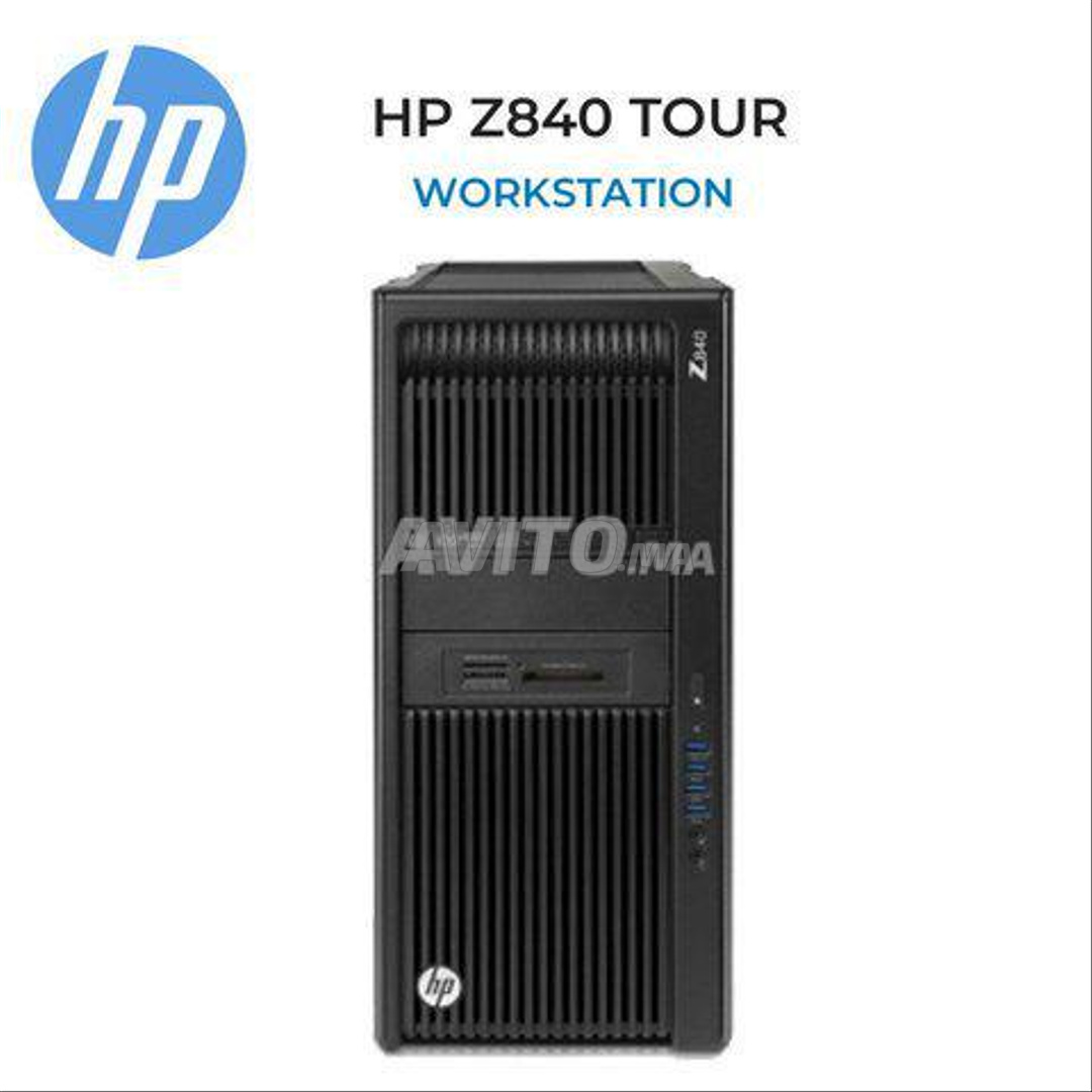 WorkStation HP Z840 1To SSD / 3To HDD SAS, Ordinateurs de bureau à Kénitra