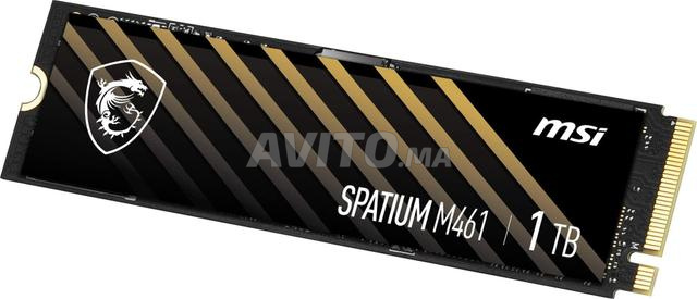  MSI SPATIUM M461 2TB PCIe 4.0 NVMe M.2 