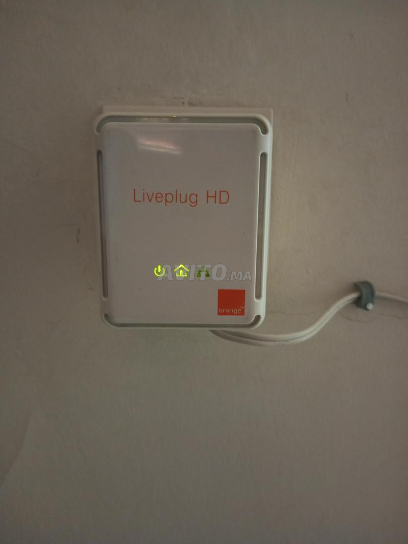 Prise CPL Orange Liveplug HD 200 - reseau