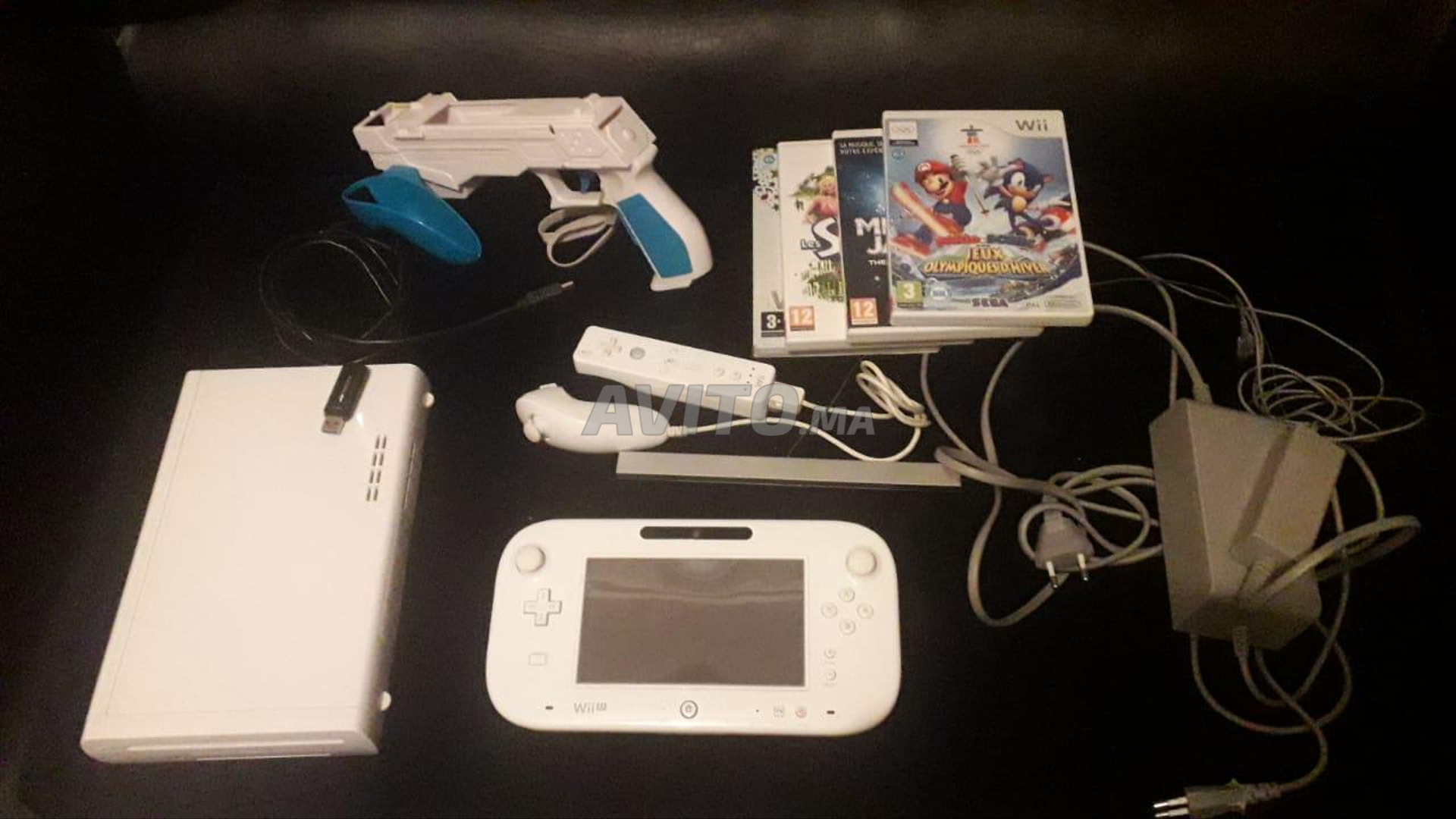 Nintendo Wii U Original Flashé Avec Tout, Jeux vidéo et Consoles à Kénitra