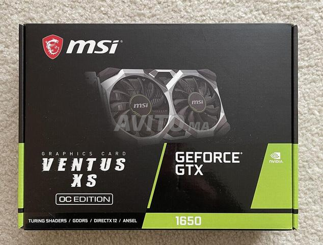  MSI GeForce GTX 1650 VENTUS XS 4G OC 