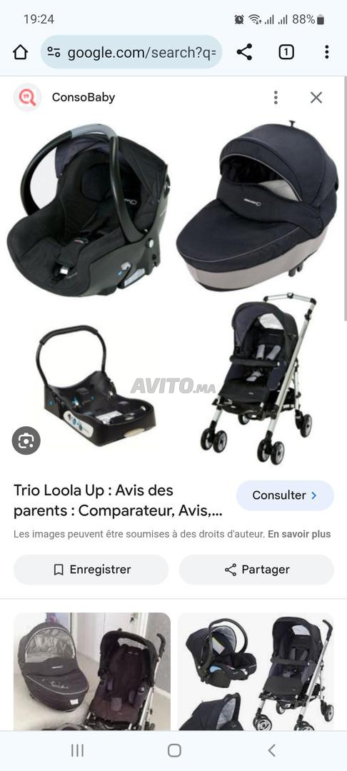 Poussette loola up shop trio pas cher