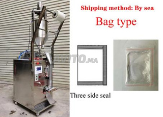 Remplissage de jus de sac de sachets  en plastique