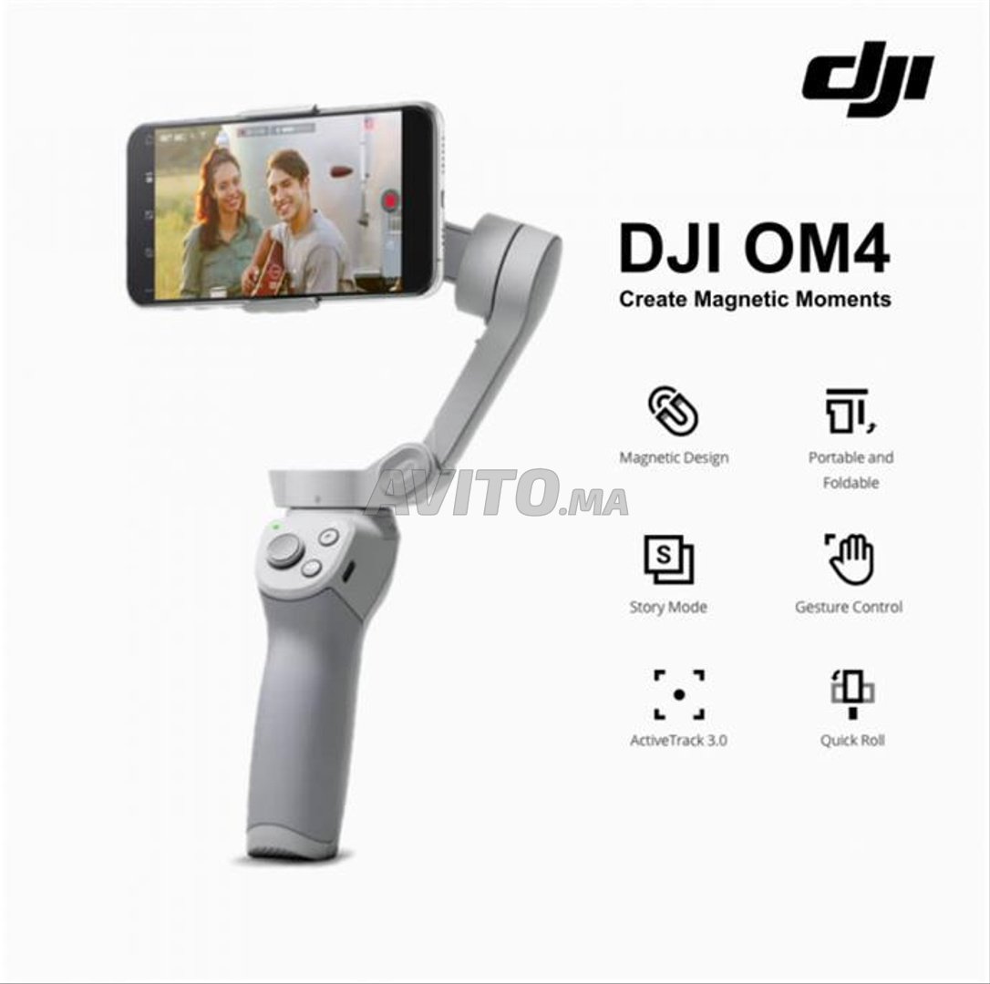 DJI Osmo Mobile 3 Combo - Stabilisateur pliable pour smartphone et iPhone -  Stabilisateur - DJI Technology