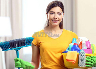 نبحث عن عاملة منزلية ميناج بدون مبيت  بعين دياب