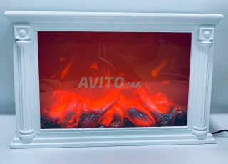 Cheminée décorative avec effet réaliste