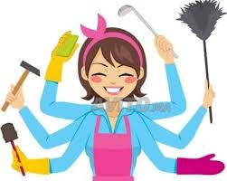 Femme ménage nounou cuisine