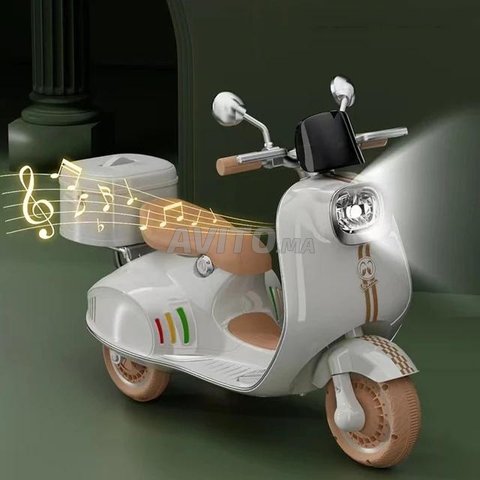 motor scooter vespa 12v électrique pour enfants 