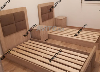 lit de chambre 2 places 