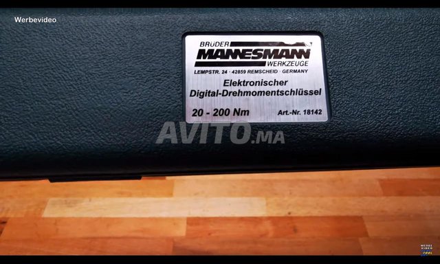 Mannesmann Drehmomentschlüssel Digital 1/2 20-200 Nm - 18142
