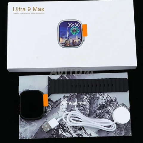  Ultra 9 Max Smart Watch, 2.8 Inch AMOLED Display