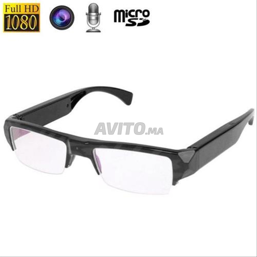 Lunettes Full HD Caméra espion INVISIBLE : LUVC 