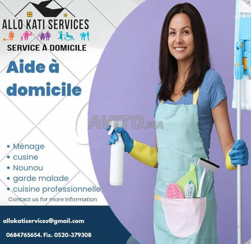 Aide cuisine et ménage nounou garde malade