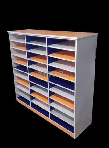 ae travet de rayonnage scolaire