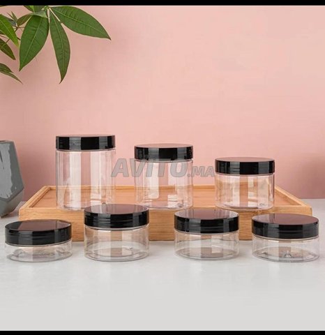 Bouteille de crème vide rechargeable en plastique