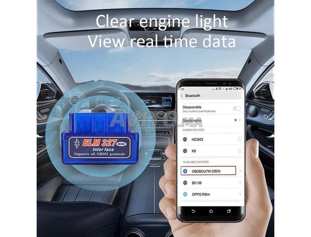 Détecteur de Défaut Automobile Universel Bleuthoot