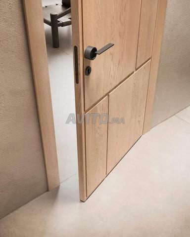 Portes en bois naturel