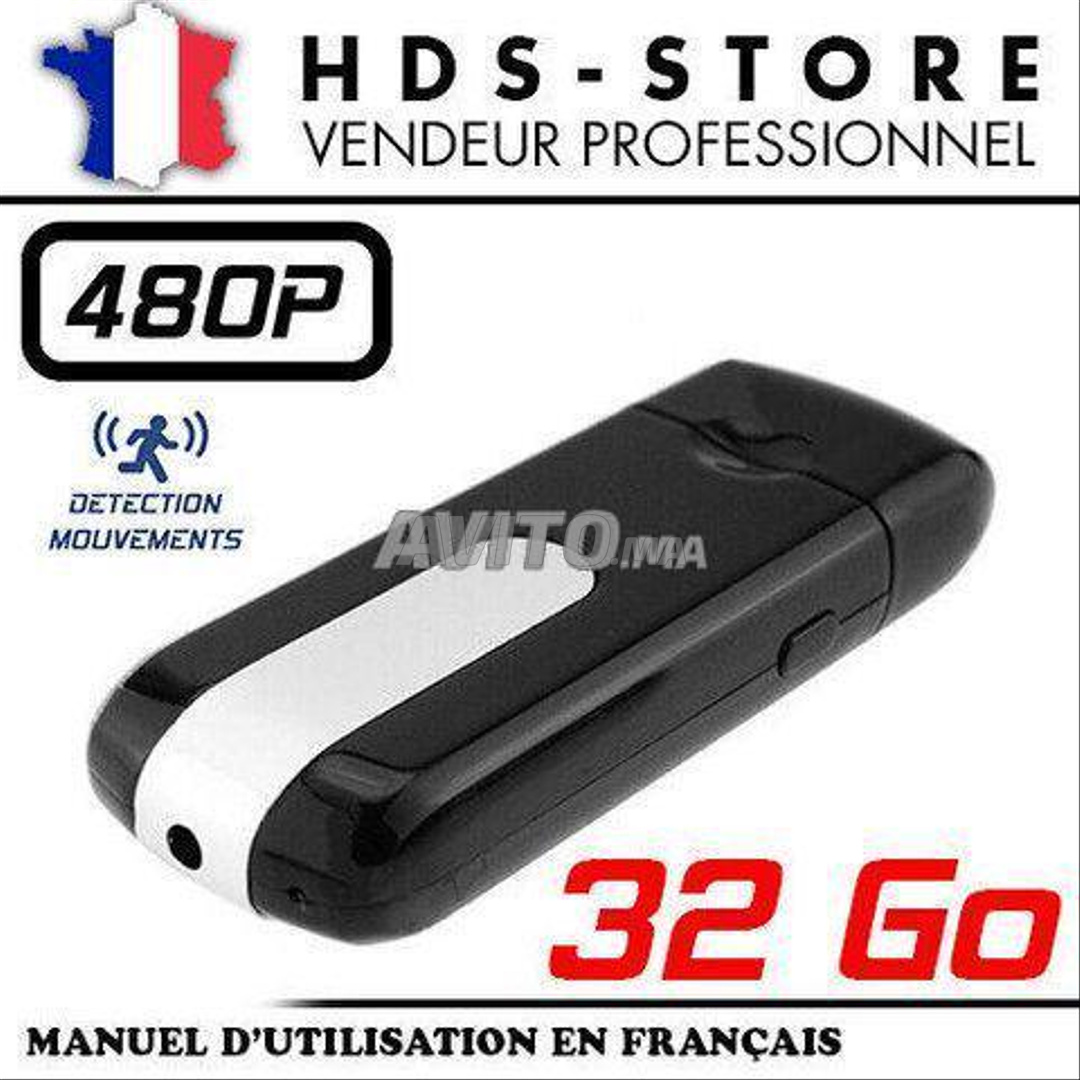 Clé USB enregistreur Vocale 8 Go - 18 heures d'autonomie - Maroc