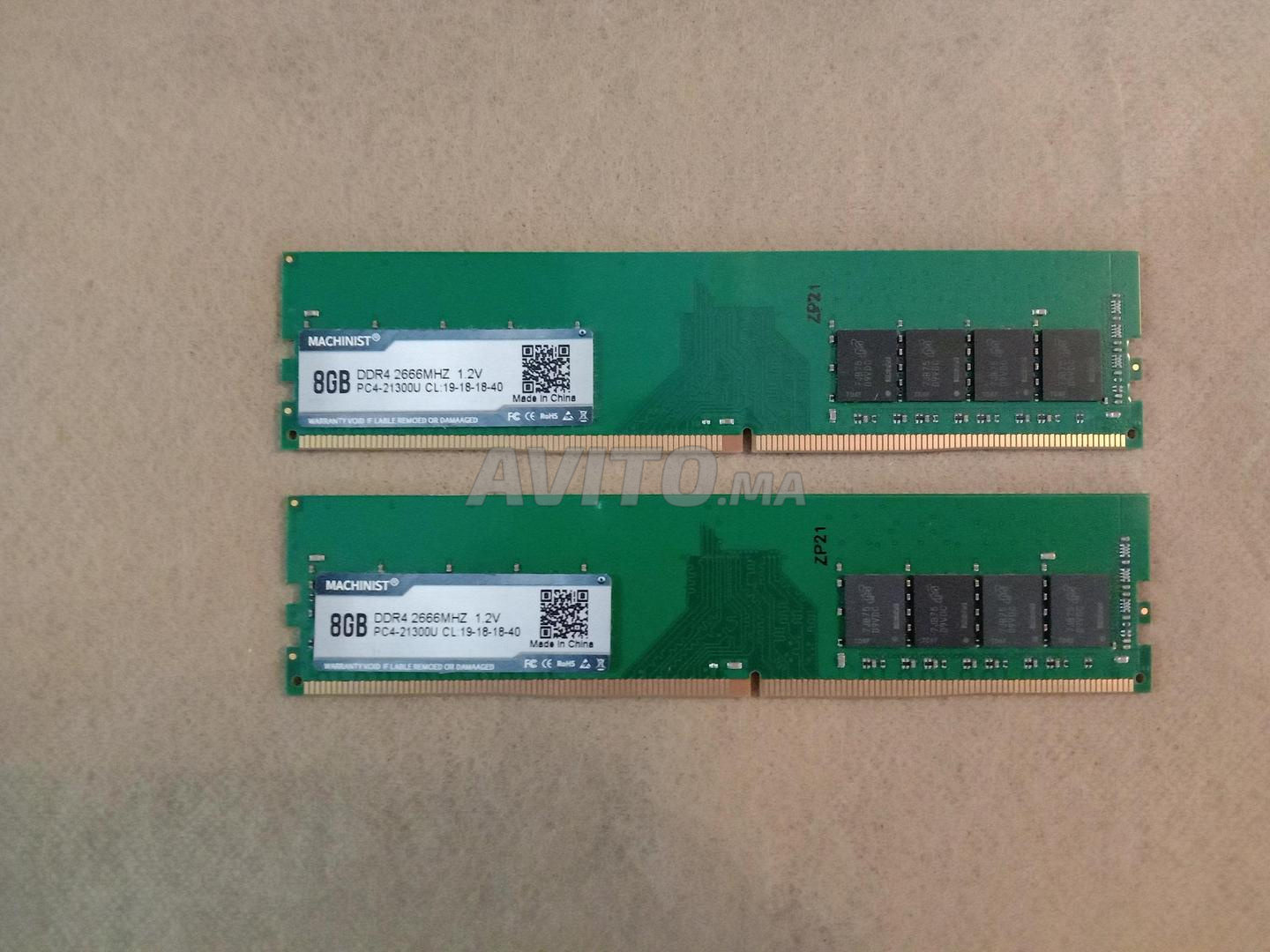 Crucial Barette Mémoire RAM DDR4 3200AA 8GB / 8 GB PC Bureau - Prix pas  cher