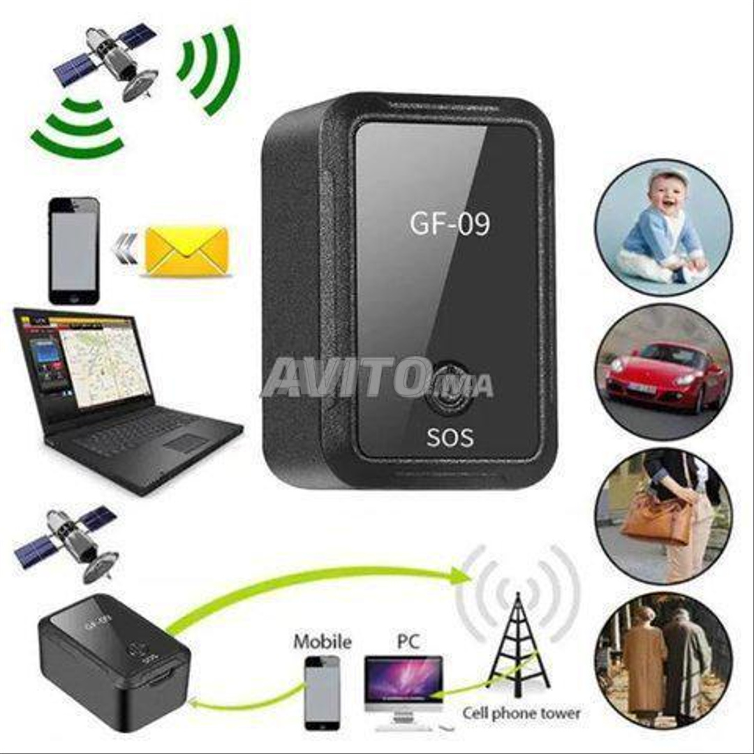 Mini traceur GPS GPRS Micro espion GSM rappel automatique SOS