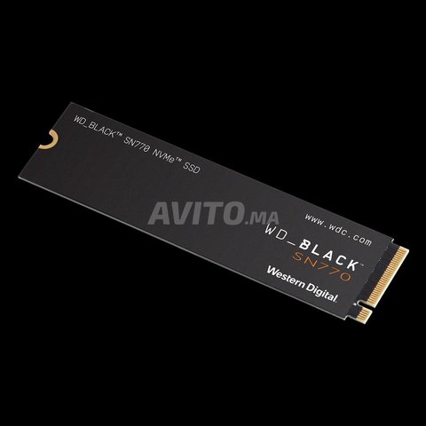 SSD nvme Western Digital WD BLACK SN770 1To PC PS5