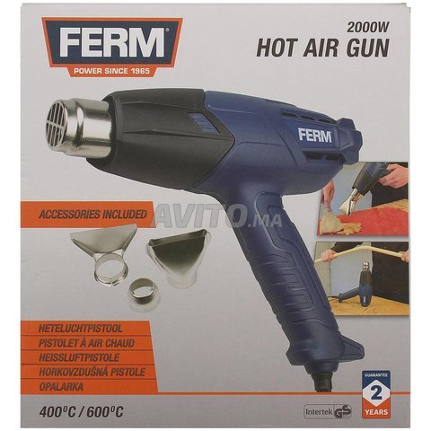 pistolet à air chaud Ferm - 2000 W –