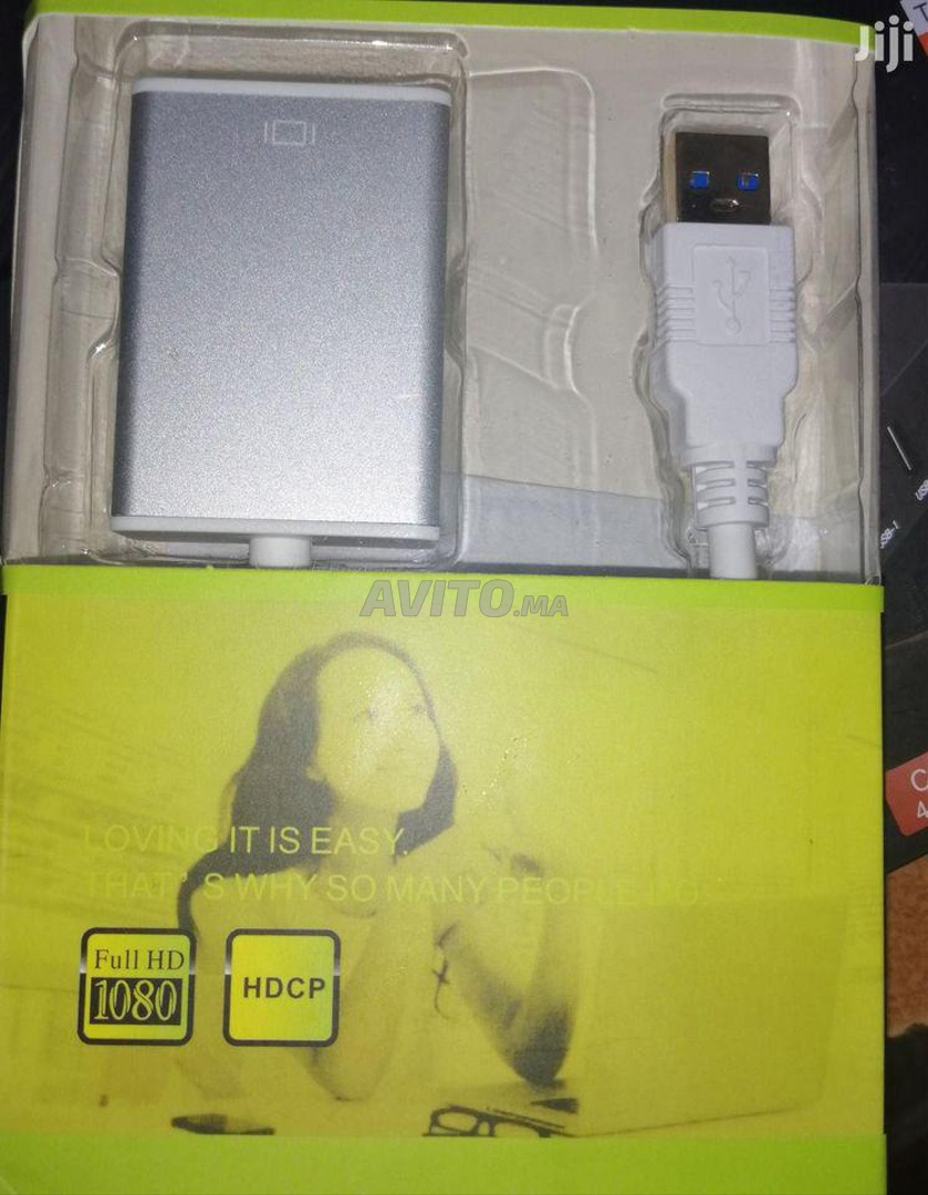 Câble adaptateur USB C vers HDMI Dnkeaur Compatible Maroc