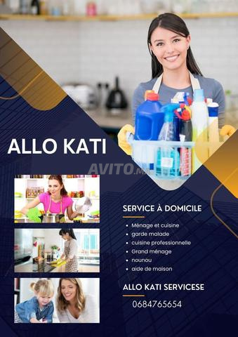 Aide cuisine et ménage nounou garde malade