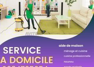 Femme de ménage cuisine