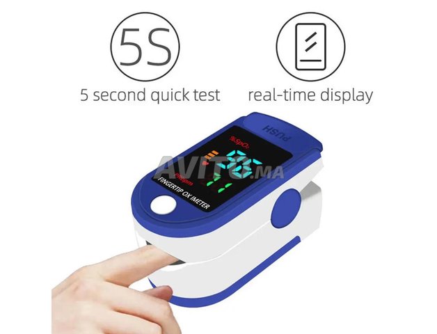 Clip Doigt Oxymètre Usage Domestique Portable