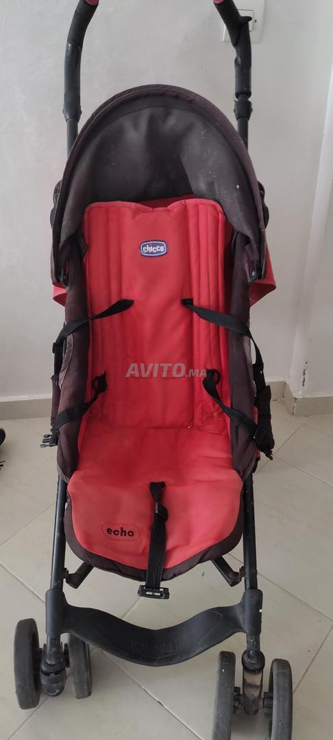 CHICCO Poussette citadine Cheerio - Dès la naissance - Jusqu'à 15kg -  Pliage automatique One Touch - Jet black sur marjanemall aux meilleurs prix  au Maroc