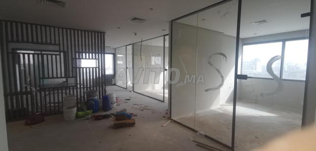 faux plafond amstroung et placo plâtre BA13