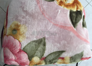 Couverture doublée à double face 