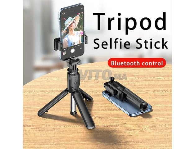 Trépied perche à selfie Sans fil avec Télécommande