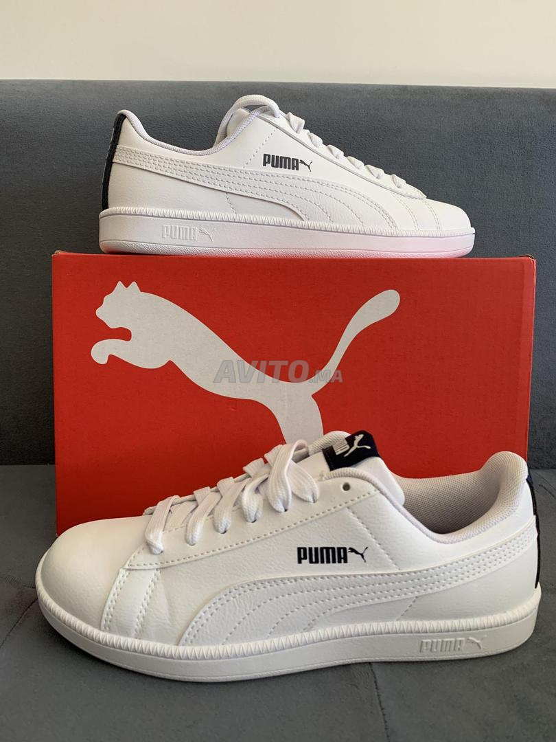 Puma femme hotsell blanche et rouge