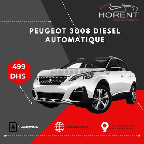 Location de voitures Peugeot 3008