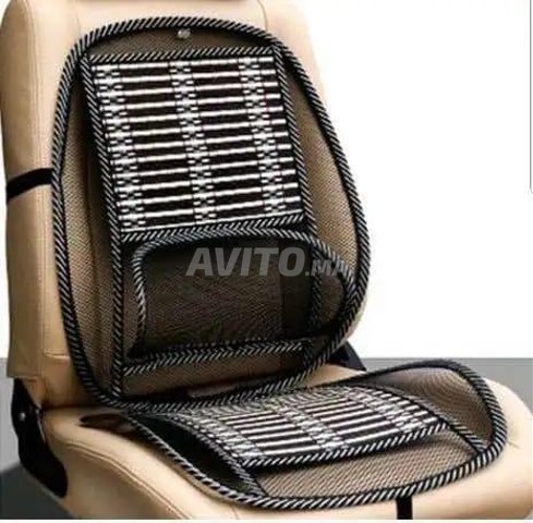 Coussin de siège de voiture en fibre de bambou 