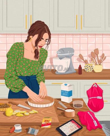 نبحث عن مساعدة منزلية ميناج او طبخ بفيلا برباط