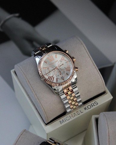 Montre michael kors tricolore hot sale