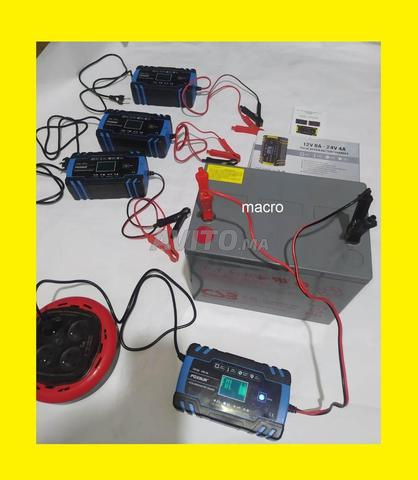 Chargeur de batterie 12v et 24v intelligent
