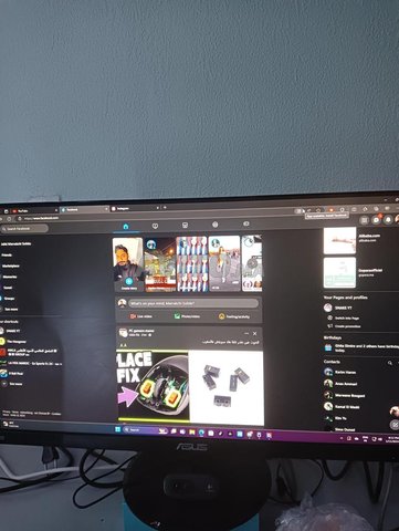 Setup gaming rtx3070ti monitor Asus 144hz