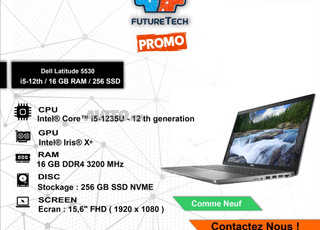 Dell Latitude 5530 i5-12th /16 GB RAM / 256 NVME