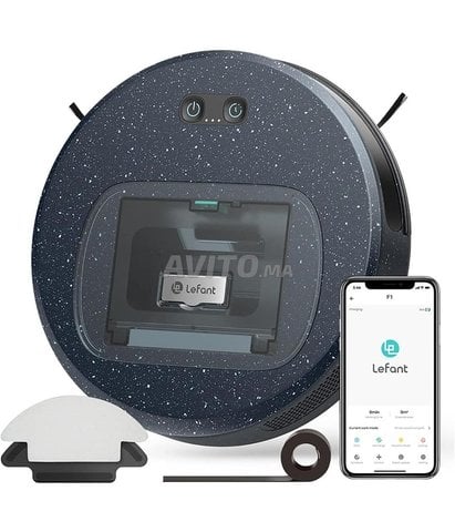 Robot Aspirateur et Laveur Aspiration super fin