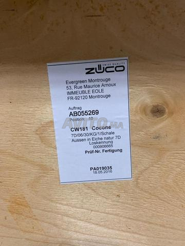 Fauteuil Cocone de Züco Dauphin 1 place avec table