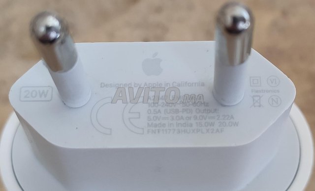 Chargeur Original iPhone avec Câble 